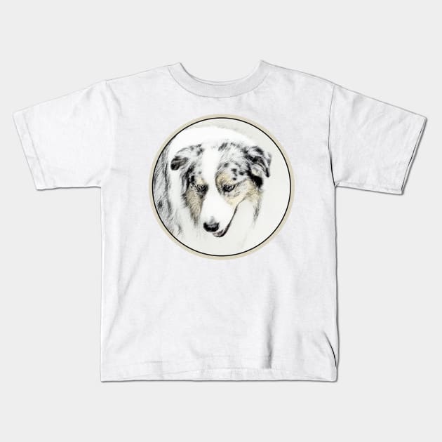 Australian Shepherd Kids T-Shirt by Alpen Designs